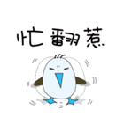 Blue-footed bird something wrong ？（個別スタンプ：12）