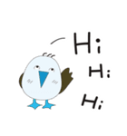 Blue-footed bird something wrong ？（個別スタンプ：38）