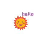 smiling sun（個別スタンプ：1）