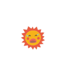 smiling sun（個別スタンプ：3）