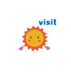 smiling sun（個別スタンプ：18）