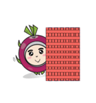 Dragon Fruit /(Jao-gaew-mang-gon)（個別スタンプ：2）