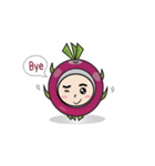 Dragon Fruit /(Jao-gaew-mang-gon)（個別スタンプ：10）