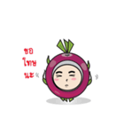 Dragon Fruit /(Jao-gaew-mang-gon)（個別スタンプ：12）