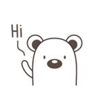 White Bear Na（個別スタンプ：1）