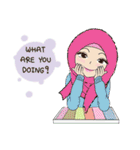 Fadia : Hijab is my Crown Eng Ver.（個別スタンプ：2）