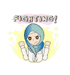 Fadia : Hijab is my Crown Eng Ver.（個別スタンプ：7）