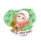 Fadia : Hijab is my Crown Eng Ver.（個別スタンプ：11）