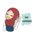 Fadia : Hijab is my Crown Eng Ver.（個別スタンプ：16）