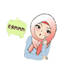 Fadia : Hijab is my Crown Eng Ver.（個別スタンプ：18）