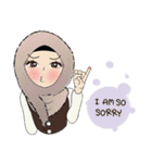 Fadia : Hijab is my Crown Eng Ver.（個別スタンプ：26）