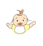 TOKIO BABY(赤ちゃんとチワワ)（個別スタンプ：1）