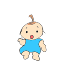 TOKIO BABY(赤ちゃんとチワワ)（個別スタンプ：2）