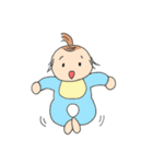 TOKIO BABY(赤ちゃんとチワワ)（個別スタンプ：3）