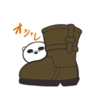 白熊入り長靴くん（個別スタンプ：6）
