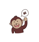 Bana The Monkey : I Like To Move（個別スタンプ：2）