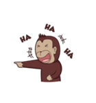 Bana The Monkey : I Like To Move（個別スタンプ：7）