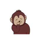 Bana The Monkey : I Like To Move（個別スタンプ：12）