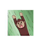 Bana The Monkey : I Like To Move（個別スタンプ：16）