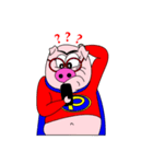 Funny Super Pig（個別スタンプ：7）