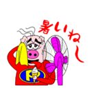 Funny Super Pig（個別スタンプ：37）