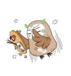Strawberry Mochi ＆ Brown Sugar Mochi（個別スタンプ：28）