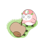 Strawberry Mochi ＆ Brown Sugar Mochi（個別スタンプ：32）