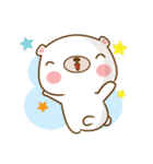 Mr. Cute White Bear（個別スタンプ：14）