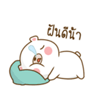 Mr. Cute White Bear（個別スタンプ：40）