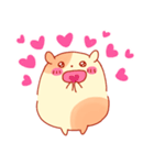 Cute Hamsters in Love（個別スタンプ：23）