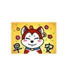 Dog wearing earrings（個別スタンプ：15）