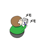 丸っこい丸太さんスタンプ Part3（個別スタンプ：34）