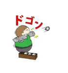 丸っこい丸太さんスタンプ Part3（個別スタンプ：38）