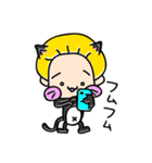 まろの森王国。番外・ずらにゃん～其の2（個別スタンプ：3）
