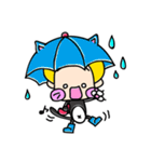 まろの森王国。番外・ずらにゃん～其の2（個別スタンプ：8）