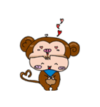 I'm a little monkey1（個別スタンプ：3）