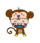 I'm a little monkey1（個別スタンプ：4）