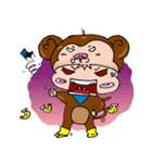 I'm a little monkey1（個別スタンプ：7）