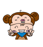 I'm a little monkey1（個別スタンプ：13）