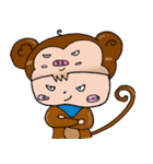 I'm a little monkey1（個別スタンプ：22）