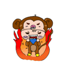 I'm a little monkey1（個別スタンプ：28）