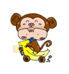 I'm a little monkey1（個別スタンプ：29）