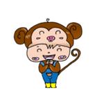 I'm a little monkey1（個別スタンプ：36）