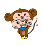 I'm a little monkey1（個別スタンプ：39）