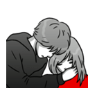 Manga couple in love 5（個別スタンプ：27）