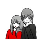 Manga couple in love 5（個別スタンプ：38）