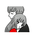 Manga couple in love 5（個別スタンプ：39）