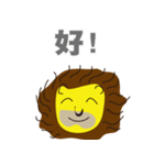 Teacher Lion（個別スタンプ：4）