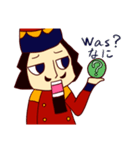 ドイツ語リアクションスタンプ（個別スタンプ：25）