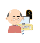 The little bald boy（個別スタンプ：17）
